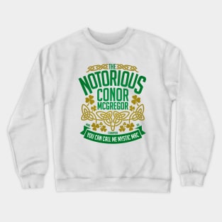 Conor McGregor UFC Champion Crest Crewneck Sweatshirt